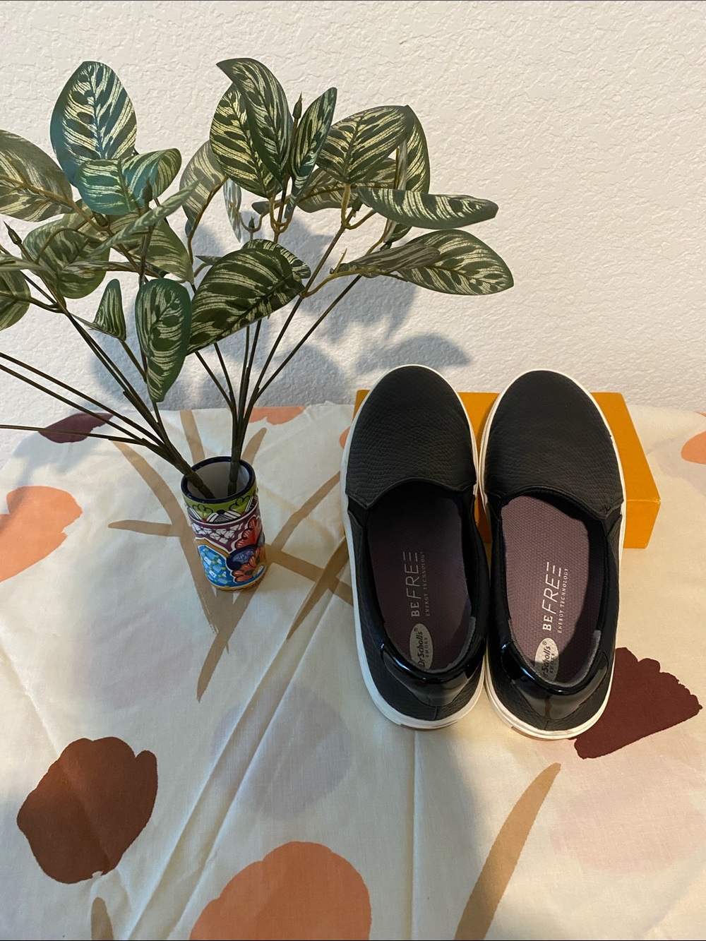Dr. Scholl’s Black Slip-On Sneakers